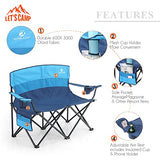 Let's Camp LoveSeat Sofa Plegable de camping