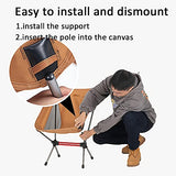 Naturehike Silla Plegable de Camping Silla Portátil Al Aire Libre con Bolsa de Transporte Sillas Ultraligeras para Mochileros Senderismo Picnics Pescar (Verde,S)