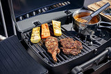 Enders Urban Pro Barbacoa de gas portatil como barbacoa de mesa – Barbacoa con tapa, termómetro y estantes abatibles – Barbacoa camping jardín exterior con 2 quemadores #206033
