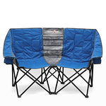 Sunnyfeel Silla de Camping Doble Plegable, Sillón de camping para exterior