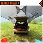 Kingcamp Twining Sun Shelter Auto Canopy Camper Trailer Tout Techos Techo para la Playa, SUV, MPV, Hatchback, Minivan, Sedán, Camping, Aire Libre, Anti-UV Tiendas, Portátil