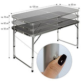 AMANKA - Mesa Maleta 4 Taburetes 120cm