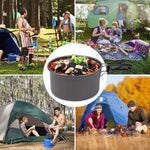 Awroutdoor Juego cocina para camping 3 comensales