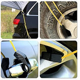 Kingcamp Twining Sun Shelter Auto Canopy Camper Trailer Tout Techos Techo para la Playa, SUV, MPV, Hatchback, Minivan, Sedán, Camping, Aire Libre, Anti-UV Tiendas, Portátil