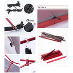 Naturehike Cloud-up 3 Tienda de Campaña Ultraligera para 3 Personas - Tienda Impermeable de Doble Capa para Trekking, 4 Estaciones(Verde)