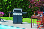 CAMPINGAZ 3 Series LS Plus Dual Gas Barbacoa Gas, BBQ con 2 Parrillas, 3 quemadores de Acero Inoxidable y 1 Lado