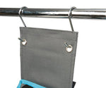 Bo-Camp – Organizador de 4 Compartimentos – 2 Cremalleras – 35 x 35 x 131 cm