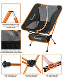 Sportneer Silla de Camping, portátil, Ligera, Plegable, hasta 150 kg, para mochileros, Senderismo, picnics, Peces, 2 Pack