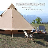Ballsea Tienda de campaña para 4 Personas, Tienda Hexagonal, Hecha de Tela Oxford, Suelo de PVC, Transpirable e Impermeable 3,5 x 2,5 x 2,1m