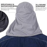 Boundless Voyage Verano Ajustable UPF 50+ UV Protección Solar Gorras Acampar al Aire Libre Senderismo Pesca Selva Sombrero Cara Cuello Cubierta Solapa Red Sombreros de Malla para Hombres Mujeres