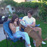Sunnyfeel Silla de Camping Doble Plegable, Sillón de camping para exterior
