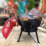 Outsunny - Barbacoa de Carbón Portátil