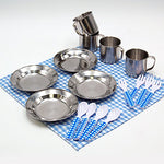 Tachan - Set picnic vichy en cesta de mimbre (CPA Toy Group 20517) , color/modelo surtido