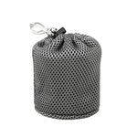 Taza de Titanio Ultraligera con Vajilla Plegable para Cena Acampar y Senderismo 300 ml/350 ml/550 ml/650 ml