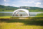 Coleman Carpa Event Shelter, Cenador para Festivales, jardín y Camping, construcción Robusta de mástiles, Gazebo con protección Solar SPF 50+