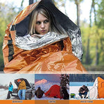 Bramble - 2 Premium Saco de Dormir de Emergencia - Sacos de Vivac - Manta Termica Supervivencia