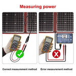 Kit Placa Solar Plegable 160W Monocristalino Portátil, Plegable, Imermeable, ideal para la energía solar al aire libre, embarcaciones, camping, caravanas o autocaravanas. para batería de 12V