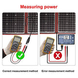 Kit Placa Solar Plegable 160W Monocristalino Portátil, Plegable, Imermeable, ideal para la energía solar al aire libre, embarcaciones, camping, caravanas o autocaravanas. para batería de 12V