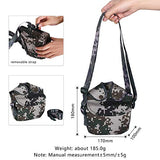 iBasingo Juego De Tazas De Cantina Militar De Matraz De Titanio Botella De Agua Tipo RiñóN De 1100 Ml Juego De Hervidor De Agua Para Exteriores Utensilios De Cocina Para Acampar Con Bolsa De Camuflaje