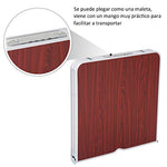 Outsunny Mesa Maleta 4 Tabures 120cm