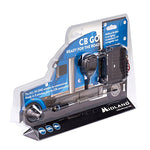 Midland CB-GO Radio CB M-Mini + Antena LC29 cod C1262.02, Negro