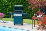 CAMPINGAZ 3 Series LS Plus Dual Gas Barbacoa Gas, BBQ con 2 Parrillas, 3 quemadores de Acero Inoxidable y 1 Lado