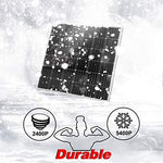 Placa Solar de 150w 12v, alta eficiencia para carga de batería