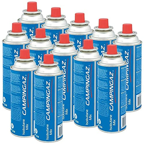 Campingaz Cartucho de gas de válvula CP 250 - Isobutane Mix (12 unidades)