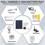 Placa Solar de 25W 12V, portátil para carga de batería de 12V