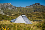 Coleman Cobra compacta Ultraligera para 2 Personas, 100% Impermeable, Cosida en el Suelo, Tienda de campaña con Postes de Aluminio, Lanzamiento rápido, Unisex Adulto, Gris, Talla única