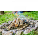 Relags Parrilla Plegable Basic Barbacoa, Plata, One Size