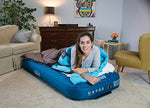 Coleman Heaton High Comfort 205 Braun - Blau Talla:tamaño único