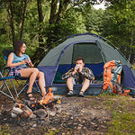 Forceatt Tienda de campaña Tienda de campaña de Doble Puerta para Exterior Resistente al Viento e Impermeable Ligero Adecuado para Senderismo Festivales al Aire Libre Mochilero Supervivencia Viajes