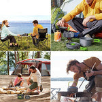 Awroutdoor Juego cocina para camping 3 comensales
