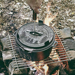 BURNHARD Olla de Hierro Fundido 3,8 L Dutch Oven, Horno holandés