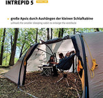 Wechsel Tents Intrepid 5 Tienda Túnel para 5 Personas - Travel Line - Tienda de Campaña Familiar con Columna de Agua de 5.000 mm