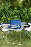 CAMPINGAZ Chef Folding Double - Hornillo para Acampada, Color Azul