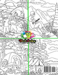 Libro de Colorear : Camping: Libro de Colorear