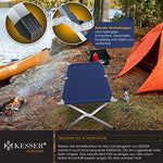 KESSER® Cama de Camping Cama Plegable con Bolsa de Transporte Cama de campaña Estable 150 kg Tubo de Metal Resistente Tela Oxford 600D Tumbona portátil de Viaje Comoda