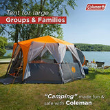 Octógono Coleman con Grandes ventanales, con Vista panorámica de 360°, Robusta construcción de Postes de Acero, Lona Impermeable Totalmente integrada, fácil de Montar, 100% Impermeable.