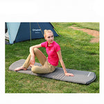 KingCamp Wave Super - Alfombra de Pasillo, Color Gris Oscuro