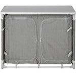 TecTake 800585 - Cocina de Camping, Aluminio, Ligera, Plegable - Varios Modelos (Tipo 5 | No. 402923)