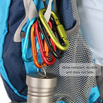Boundless Voyage Ultra-Light Locking Carabiner Aleación De Aluminio Tipo D Hebilla Colgante Quikdraw Camping Senderismo Gancho Accesorios Herramienta Equipo