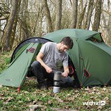Wechsel Tents Precursor - Unlimited Line - Tienda de Campaña para 4 Personas, Color Verde