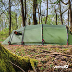 Wechsel Tents Endeavour - Unlimited Line - Tienda de campaña para 4 Personas, Color Verde