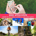 Skylety Brújula de Navegación Brújula de Orientación Brújula de Boy Scout Brújula de Senderismo con Declinación Ajustable para Lectura Mapa Expedición, Supervivencia (2 Piezas)
