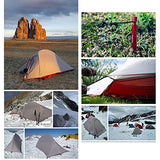 Naturehike Cloud-up 3 Tienda de Campaña Ultraligera para 3 Personas - Tienda Impermeable de Doble Capa para Trekking, 4 Estaciones(Verde)